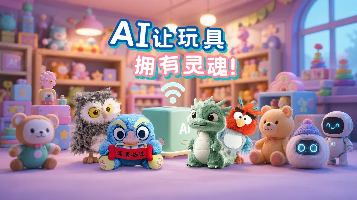 AI让玩具拥有灵魂——AI玩具定制